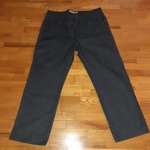 Akademiks Jeanius Jeans - Black Demin - Men's Size 42 x 32